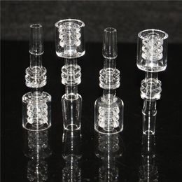 Narguilés Diamant Noeud Quartz Enail Banger Clous Avec Mâle Femelle 10mm 14mm 18mm Joints Costume Pour Verre Bongs Plates-formes Pétrolières 20mm Bobine Réchauffeur