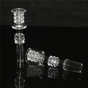 Hookahs diamant nœud quartz eNail banger quartz bangers ongles 10 mm 14 mm gréement de dab de joint masculin pour bang en verre