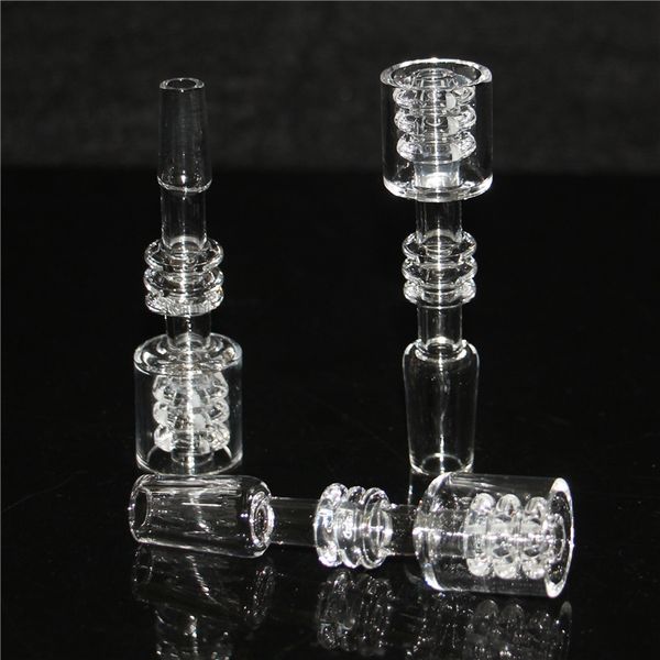 Hookahs Diamond Knot Quartz Enail Bangers Traje para 20mmOD Calentador de bobina 10mm 14mm 18mm Hombre Mujer Cuarzo E nail Banger Nails Tubos de agua de vidrio