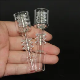 Hookahs Diamond Knoop Quartz Nagel Rook Domeless Nail Efficient Nails Sleekelegant 10mm 14 mm 18 mm Clear Frosted Bangers