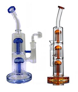 narguilés double chambre avec bras arbre perc diffuseur bangs en verre joint de 14 mm