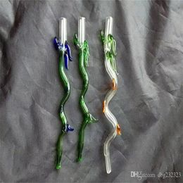 Hookahs Dragon Whisker Glass Bongs Accessoires Glas Rookpijpen Kleurrijke Mini Multi-Color Hand