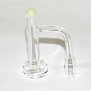 Hookahs Flat Top Terp Slurper Cuarzo Licuadora Banger Con bola de cristal Conjunto de mármol Pilar 10 mm 14 mm 18 mm Cuarzo Slurpers Clavos para agua Bongs Dab Rigs