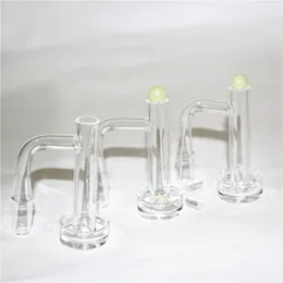 narguilés Full Weld Faceted Bottom Terp Slurper Quartz sablé Bangers Bord biseauté Nail Seamless avec Slurpers Set pour Glass Water Bong Dab Rigs