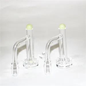 narguilés Full Weld Faceted Bottom Terp Slurper Quartz sablé Bangers Bord biseauté Nail Seamless avec Slurpers Set pour Glass Water Bong Dab Rigs ash catcher