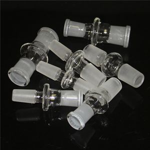 Hookahs Glass Bong Adapter 10 mm 14 mm 18 mm Vrouw tot mannelijke reducer converter Glassadapters voor bongsolierigs waterpijpen