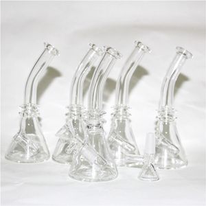 Hookahs Glass Bong Dab Oil Rigs Bubbler Mini Glass Water Pijpen met 14 mm Glijbom Stuk Glas As Catcher