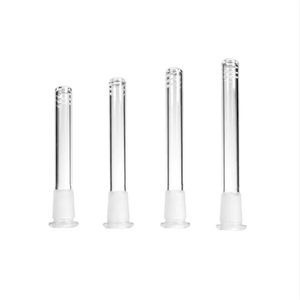 Hookahs Glass Downstem Diffuser 14 mm 18 mm mannelijke vrouwelijke gewricht Lo pro Diffused Down Stengel met 6 sneden