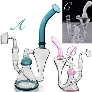 narguilés Hitman Bong Brilliance Cake Verre Classique mini Dab Rigs Recycler Conduites D'eau avec Joint De 14mm