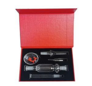 Kit collecteur de nectar narguilé avec pointe en titane, pointe en Quartz de 10mm, tous les tuyaux en verre disponibles, ensemble Micro NC