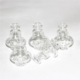 Narguilés Nouveau 35mm Verre Terp Carb Cap Bulle avec Épais Pyrex 2 Bras D'air Filature Terp Perles GTR Tops Carpes Dabber pour fumer