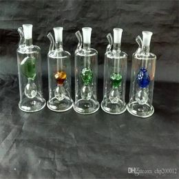 Hookahs Noodle Hart Water Jellyfish Groothandel Glass Bongs Accessoires, Glazen waterpijp roken,