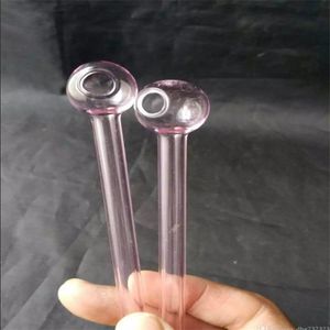 Hookahs roze chips glazen bongs accessoires, glazen rookpijpen kleurrijke mini multi-kleuren handbuizen beste lepel glas