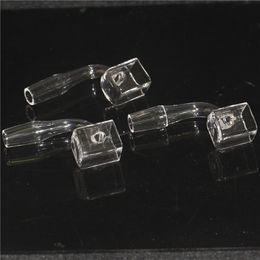 Hookahs Suber Cube Quartz Banger Nail met 10 mm 14 mm mannelijke gewricht Diamant Knoop Quartz Tip Nails voor 20mmod spoelverwarming