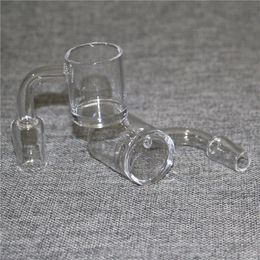 Narguilés XL XXL 25mm 30mm clou de quartz sans dôme 10mm 14mm 18mm mâle femelle 90 degrés clous de quartz banger