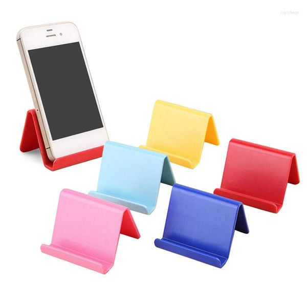 Crochets 1 Pc Mini support pour téléphone portable bonbons fournitures de maison fixes accessoires de cuisine portables décoration couleur aléatoire