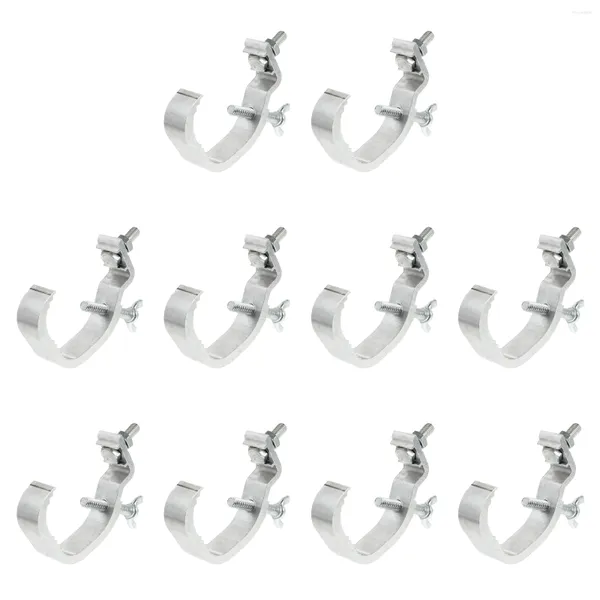 Crochets 10 pièces Clips de support de lumière de scène de plafond lampe suspendue LED en aluminium durable robuste