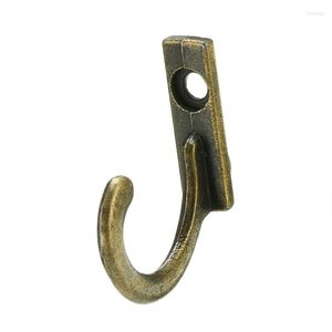 Ganchos 10 unids Antiguo Key Montado Soporte de pared Percha de ropa Colgante decorativo para puerta