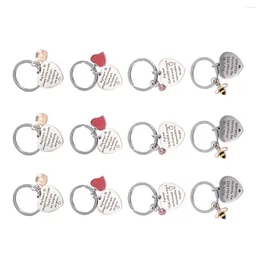 Crochets 12 pièces Professeur d'appréciation Graft graduation de Keychain Graduation pour merci Love