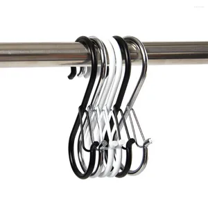 Hooks 1 stc metalen s-vorm haak hangende zware tuin clasp hanger hanger home badkamer organisator