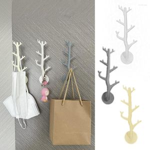 Hooks 1 pc Noordse Japanse tak Haak Wall Decor Key Holder Organier Sticky Sticky Home Accessories Coat Rack Hanger 2022