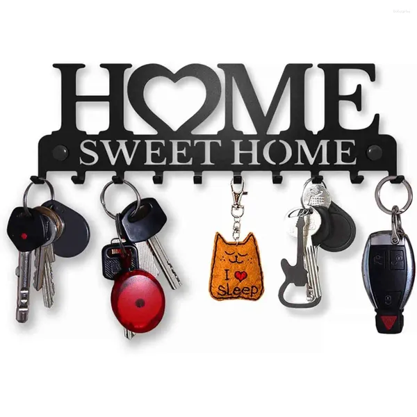 Crochets 1pc mural Sweet Home Decorative Key Hrow Creat Creative for Front Door