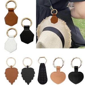 Crochets 1pcs Clip de capuchon de chapeau magnétique support cuir PU pour les sacs de voyage Les sacs à dos peuvent réparer les chapeaux