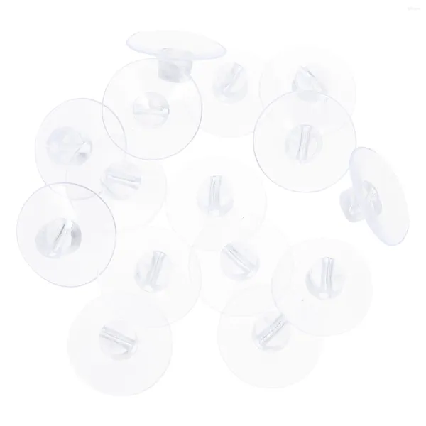 Hooks 20 PCS Desktop Open Subction Cup Cups Cups PVC Cabe Management