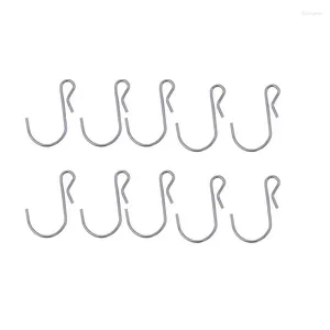 Crochets 20pcs Metal S Type Cuisine chambre à coucher suspension de rangement de rangement en acier en carbone nickel plaqué de vêtements en forme de S