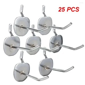 Hooks 25 piezas de 2 pulgadas Pantalla de soporte de supermercado de 2 pulgadas Cubraz de colgra de metal kit de surtido de rango herramientas de organización