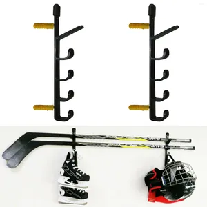 Hooks 2PCS/Lot Hockey Stick Display Holder/Lacrosse Hanger Rack Home/Office Wall Mount