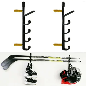 Hooks 2pcs/lote soporte de pantalla de palo de hockey/estante de colgador de lacrosse Home/Office Wall Mount