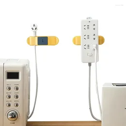 Haken 2PCS Herbruikbare Cord Organizer Keeper Houder Bevestiging Kabelbinders Bandjes Voor Oordopjes Telefoons Wire Wrap Managemen