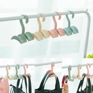 Hooks 3 stcs/lot Home Storage kast Organisator staafhanger 360 graden rotatiezak tas hangende rekhouder haak