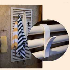 Hooks 4 sets radiatoren droogrekken keuken badkamer handdoeken ronde staven garderobe kleding zakken hoeden vodden