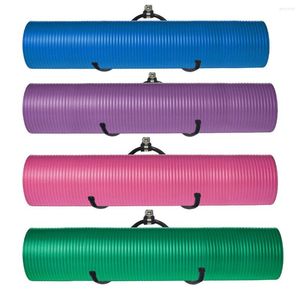 Hooks 4 Wandbevestiging Yoga Mat Schuim Roller rekhouder voor Fitness Class Home Gym