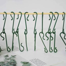 Hooks 50/100 stcs Kerst ornament S-vormige hanger rack Xmas Tree hangende haak voor kleding Key Hat Huishoudelijke accessoires