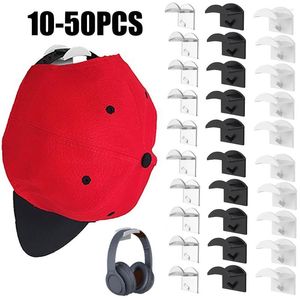 Crochets 50-10 pièces casquette de Baseball support chapeau support organisateur stockage moderne casquettes cintres suspendus pour porte mur