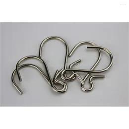 Hooks 510 PCS Silvery S Hook voor snackhanger clip Metal Supermarket Retail Merchandise Display Strip S-vormig