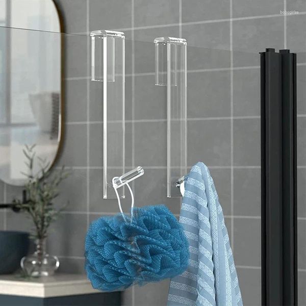 Crochets Acrylique salle de bain maison transparente