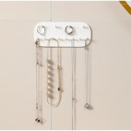 Haken lijmpasta muur hangende opslag sieraden display organisator oorring ring ketting hanger houder stand