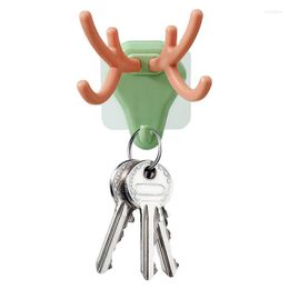 Hooks Antler Coat Robe Hook Utilitaire sans coup de poing pour Scarf Sac Clothel Clothes Hat et plus d'organisateur de sauvegarde d'espace