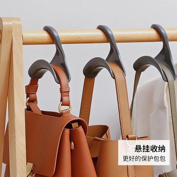 Ganchos Bolsa Estante Almacenamiento Hogar Armario Sombrero Bufanda Chal Monedero Bolso Estilo japonés Percha arqueada Gancho Material duradero