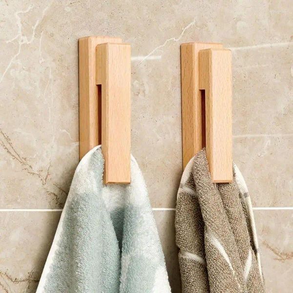 Crochets muraux adhésifs pour salle de bains, Clip de rangement auto-efficace pour serviettes, cintres de douche pour chambre à coucher et cuisine