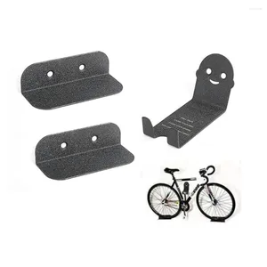 Hooks Bike Wall Rack Hanger Hangende gemonteerde montage Verticale Cyclestand MTB Garage Indoor Opslag