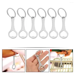 Hooks Cart Holder Tokens Hangende kwart Trolley Grocery Opener Token Pendant Key Shopping Coin Rings Metal Holders Keyring