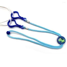 Crochets Cartoon Mask Hanging Corde Face Lanyard Holder Collier Adjustable Colliers Lunets Chaîne pour enfants