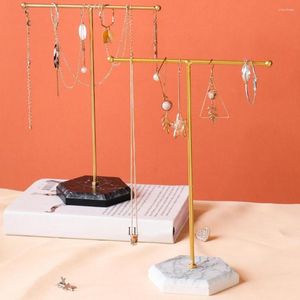 Hooks chique sieraden organisator anti-wear giethouder meisjes multifunctioneel metalen rek