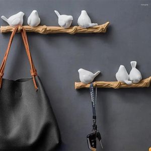 Haken jas tak woonkeuken gemonteerd haak kamer organisator vogel deur tas hangers huis hoed sleutels vogels gewaad muur voor op hars
