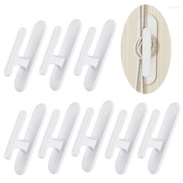 Hooks Cortina Clip de pared blanca Autoadhesivo con respaldo adhesivo Durable ahorro de tiempo Gadgets para el hogar de energía 200G